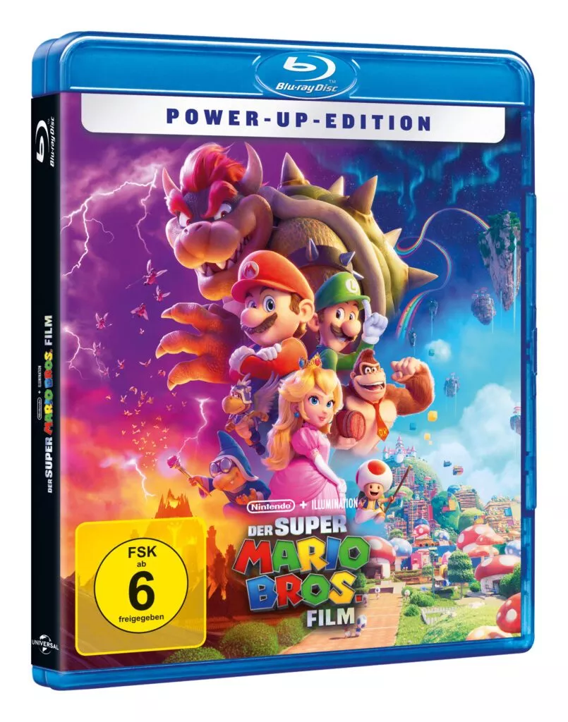 Produktshot von Der Super Mario Bros. Film als Blu-ray